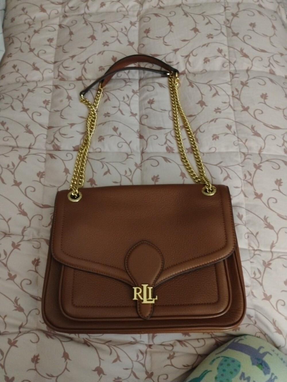 Ralph Lauren Ladies Handbag Leather